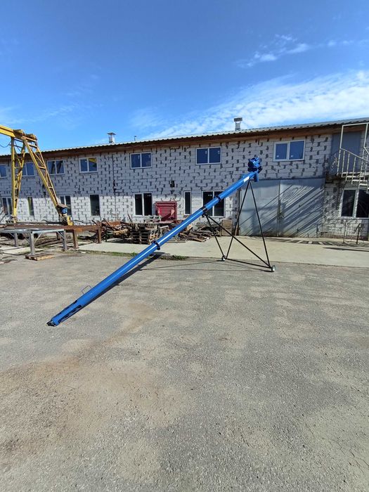 Шнековий погрузчик, гвинтовой конвеєр, шнек зерна 133мм