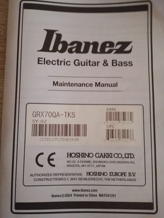 Vendo guitarra elétrica Ibanez GRX