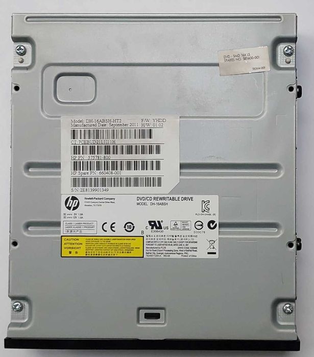 Drive HP DVD/CD Rewritable