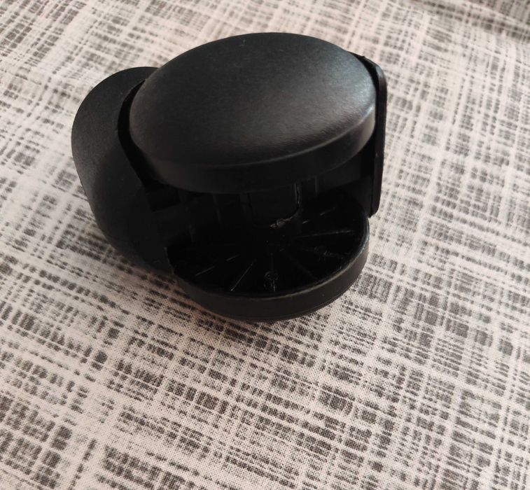 Conjunto de cinco rodas para cadeiras de escritório