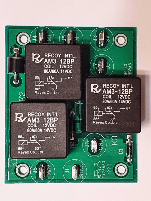 Плата управления усиленная 2378225 с реле 80А на Minn kota