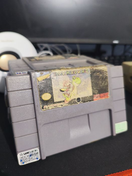 Super nintendo com jogos