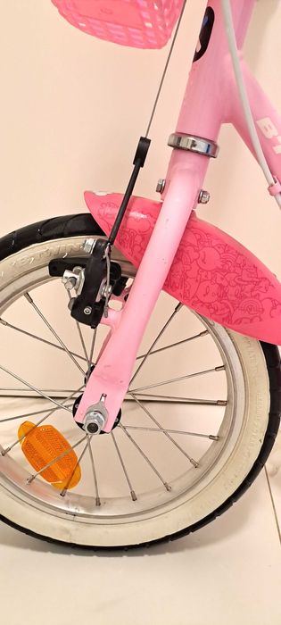 Rowerek rozowy B-TWIN