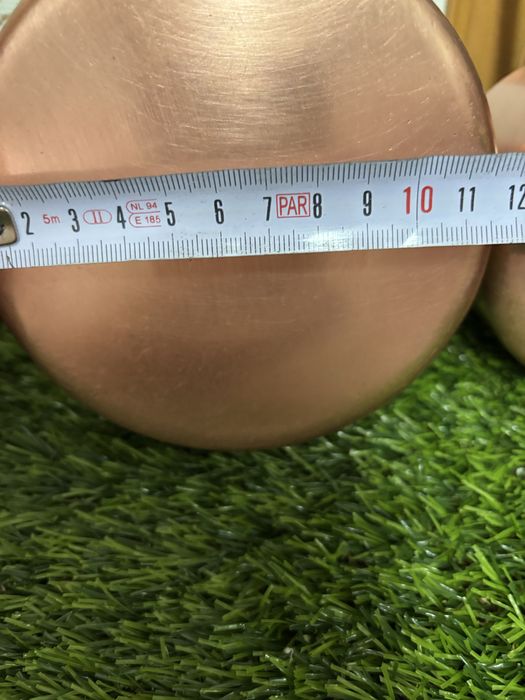 Conjunto de tachos em cobre