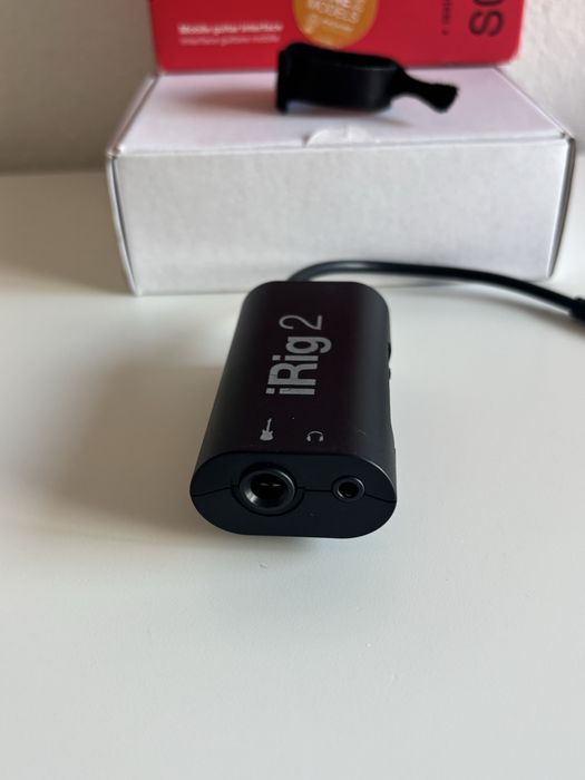 IK Multimedia iRig 2 Interface de Guitarra para Smartphone, Tablet e PC | Muito Bom Estado