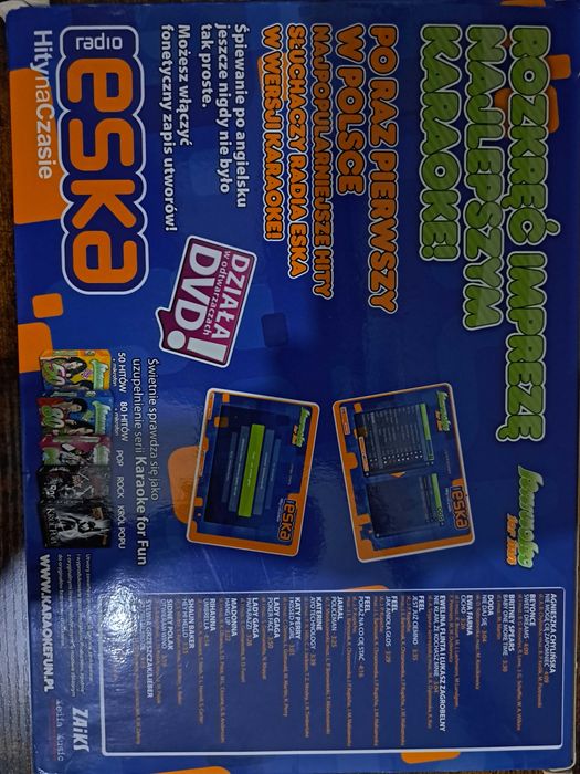 Zestaw do karaoke Eska z mikrofonem