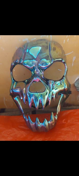 Maska na challoween czaszka