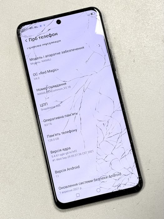 Телефон ZTE RedMagic 6R 8/128 GB
