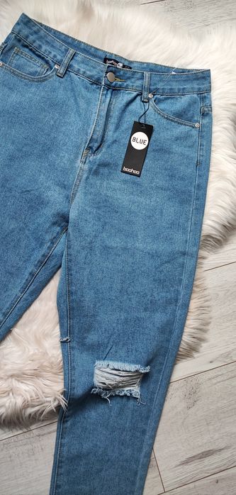 Spodnie jeans roz.40 boohoo nowe