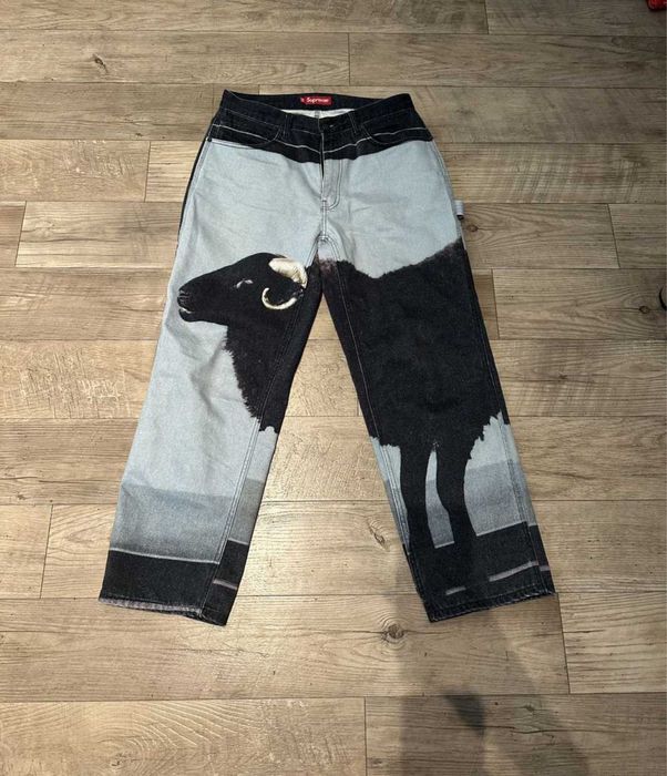 Джинси Supreme x Damien Hirst Painter Jean