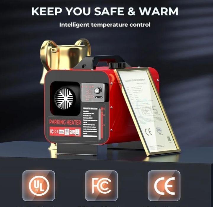 Aquecedor de ar a gasóleo