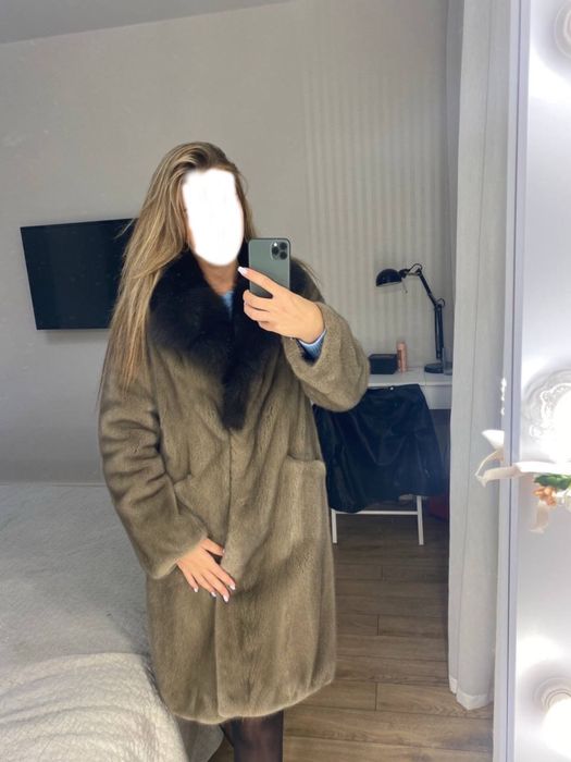 шуба из аукционной норки