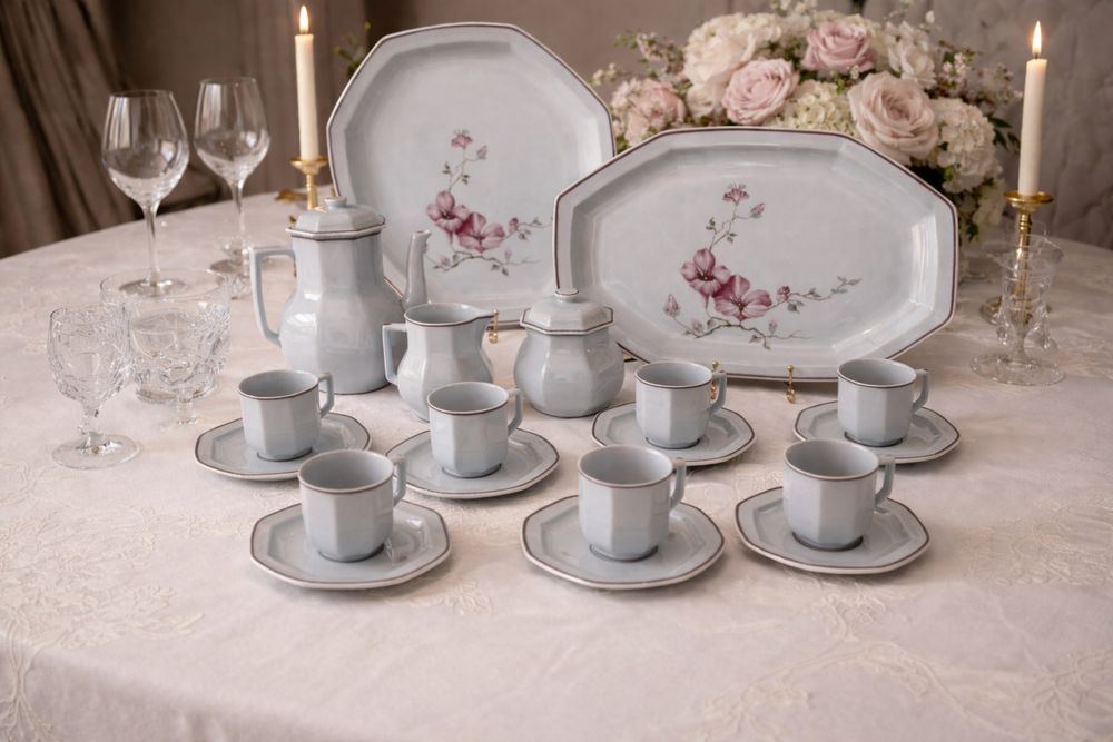 Limoges, Лімож, столовий сервіз, кавовий сервіз, порцеляновий сервіз