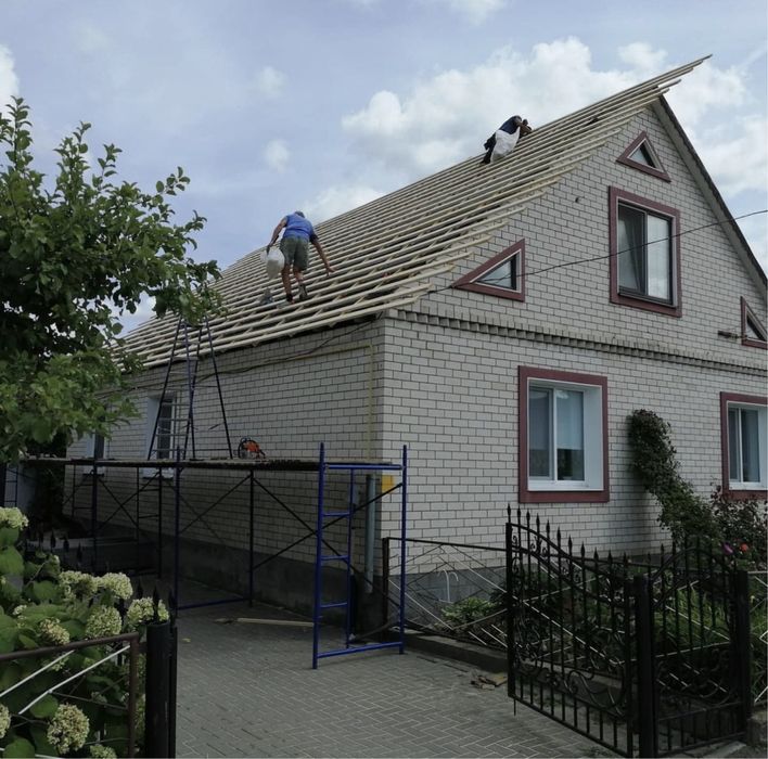 КРОВЕЛЬНЫЕ РАБОТЫ.Кровля с нуля.Ремонт кровли.Кровля крыш.МАНСАРДА.