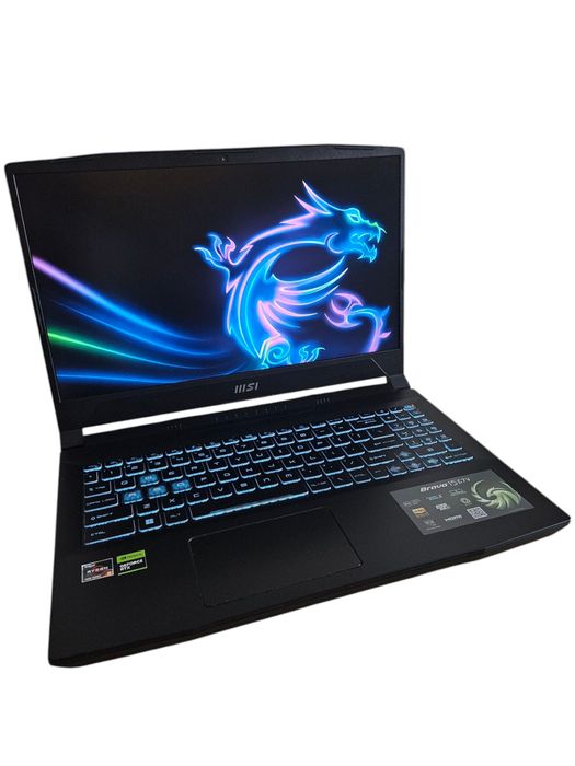 Laptop gamingowy MSI Bravo 15 RTX 4050 Ryzen 5 SSD 512GB RAM 16GB