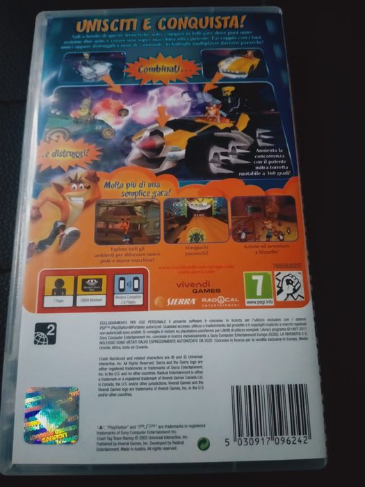 PSP Crash Tag Team Racing