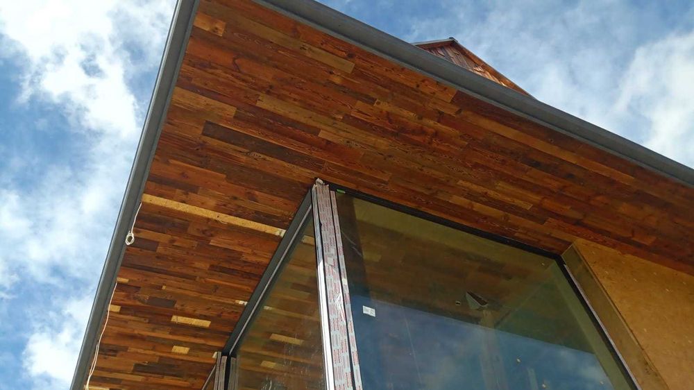 Stare deski gotowe do montażu Stare drewno na ścianę Meble Wysyłka