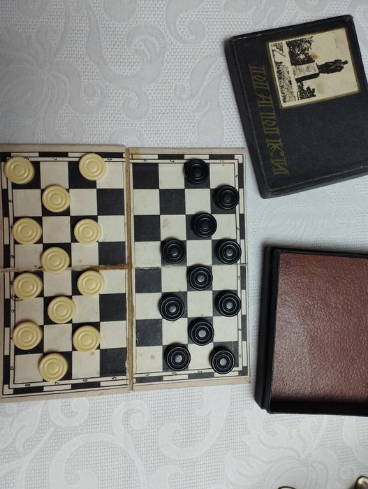 Шашки времён СССР.