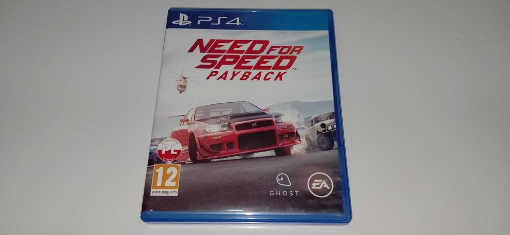 ps4 NEED FOR SPEED PAYBACK PL mówią po polsku tuning i otwarty świat