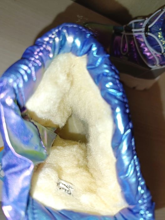 Зимові термо сапоги чоботи термо для дівчинки Зимние ботинки для девоч