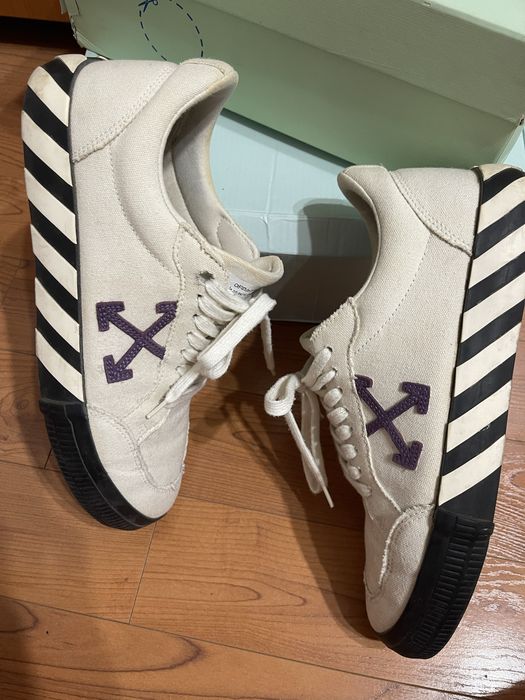 off white vulcanized sole legit