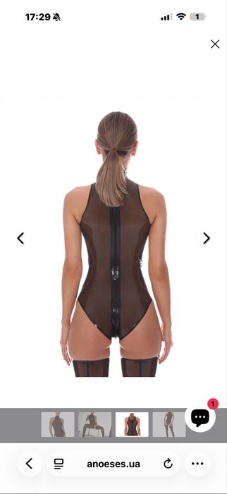 ANOESES новий комплект (боді +чулки), не використовувався