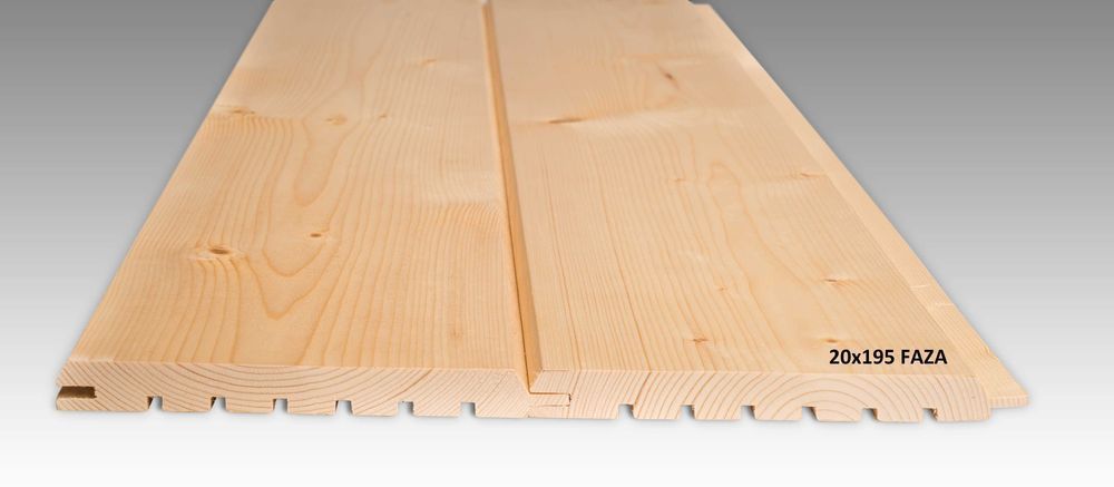 Deska elewacyjna 19x146 fasadowa podbitka elewacja DREWNO Z PÓŁNOCY