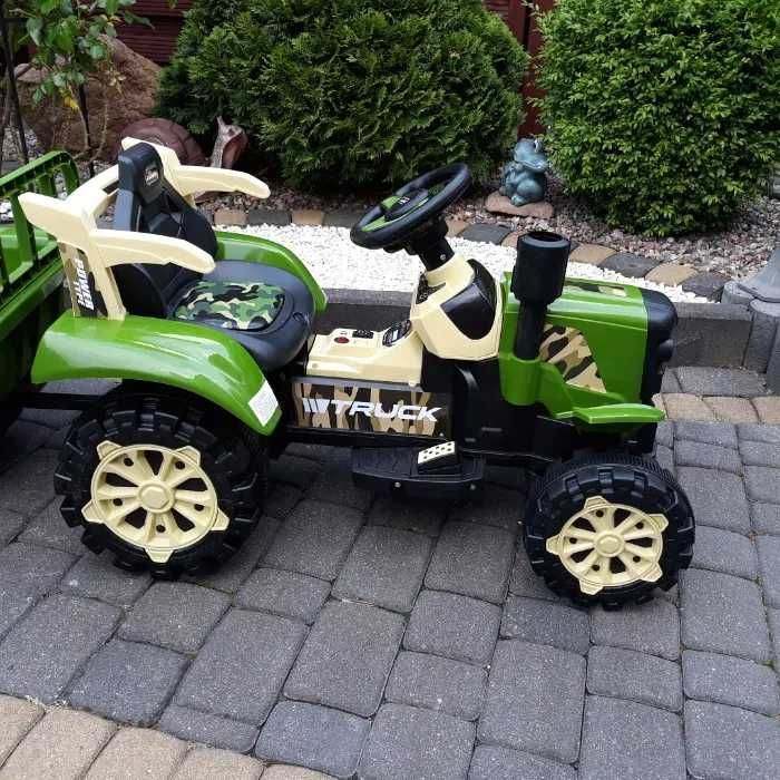 Traktorek Farmer na akumulator z przyczepką .NOWY!