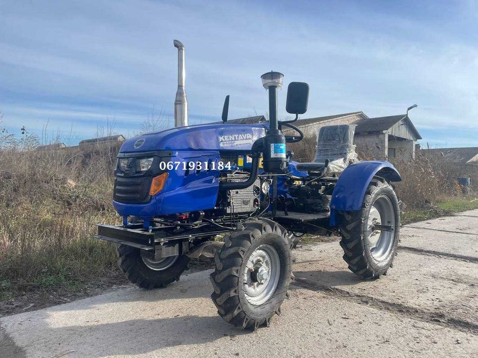 Мінітрактор Кентавр 240 BP Триточкова навіска ВОМ Доставка-0! Кредит!