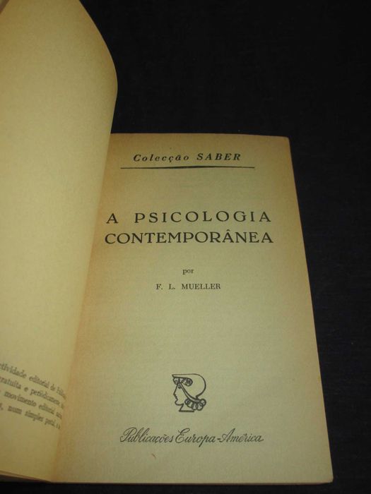 Livro A Psicologia contemporânea F. L. Mueller