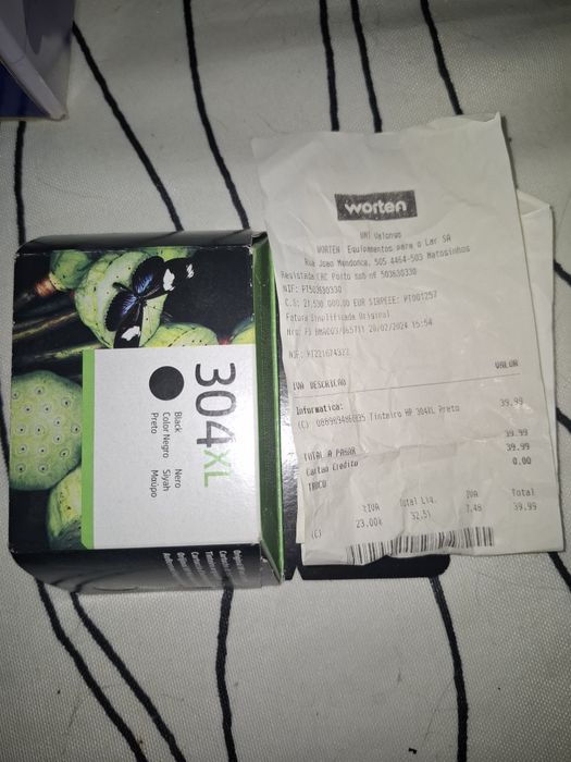 Impressora 3760 com 1 tinteiro novo