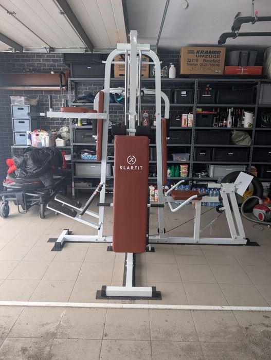 Profesjonalny Atlas Klarfit 9000 Stos 100KG jak NOWY