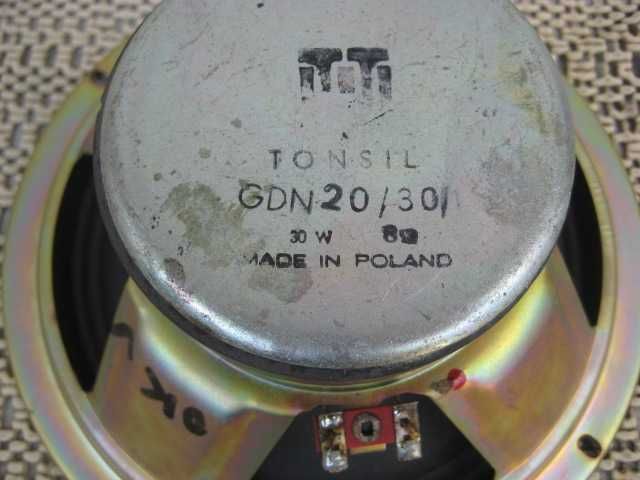 Tonsil GDN 20/30/1 głośnik 20 30 1  8Ohm  średnica 20cm głęboki kosz