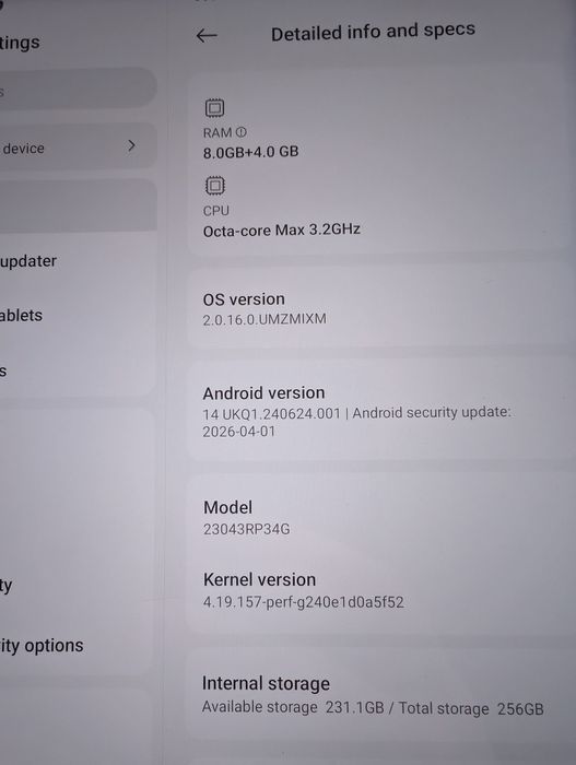 Xiaomi Mi Pad 6  8/256