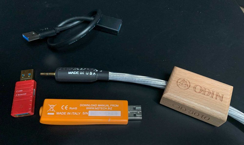 M2Tech DAC, IDefender, Nordost - zestaw lepszy niż inne warte 3Xwięcej