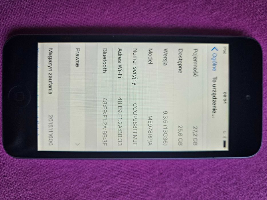 iPod Touch 5 generacji