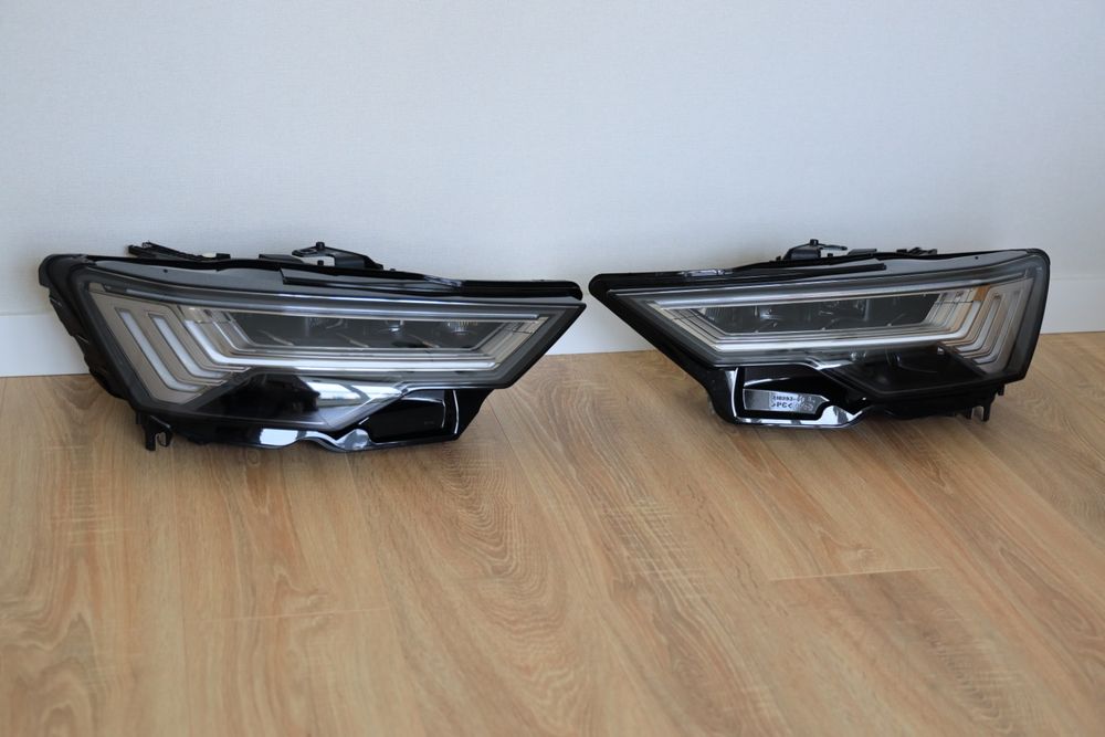 Фари оптика audi A6 C8 c8 4K HD Matrix установка