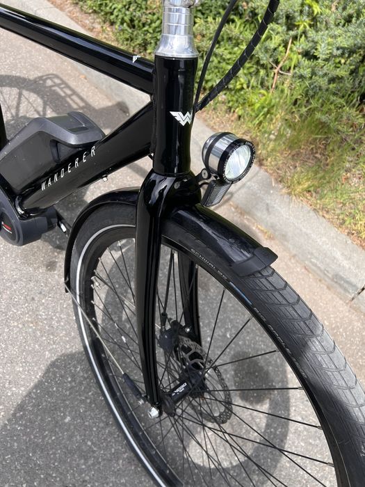 Fajny rower elektryczny WANDERER 36v 400Wh centralny BOSCH PERFORMANCE! Elektryczny Nexus 8 /A