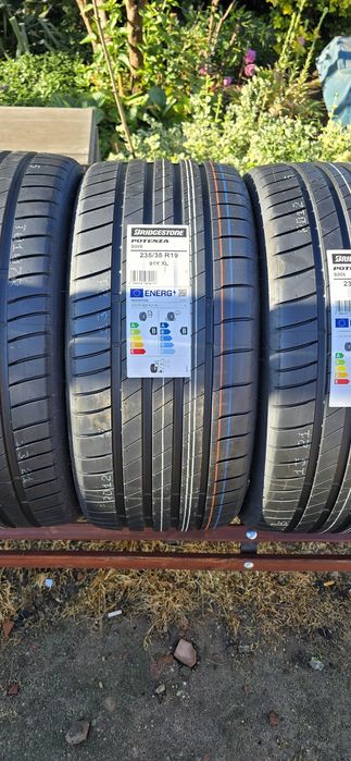 Bridgestone Potenza S005 235 35 R19 91Y XL Ochronny rant 2 szt Nowe
