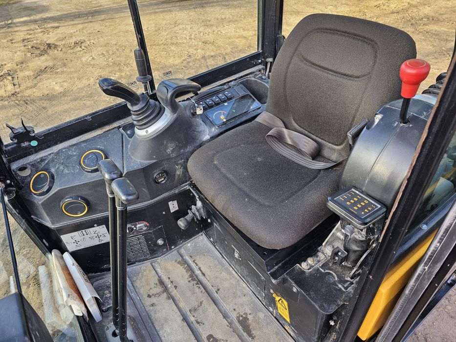 Minikoparka JCB 16C-1, rok 2021, 1000mth, jak Volvo ec18, REZERWACJA