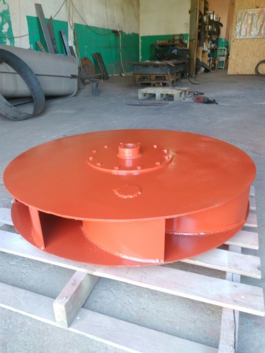 Крильчатка вентилятор димососа АВМ 0.65