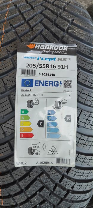 205/55r16 Hankook Winter I*Cept RS3 dot 1625