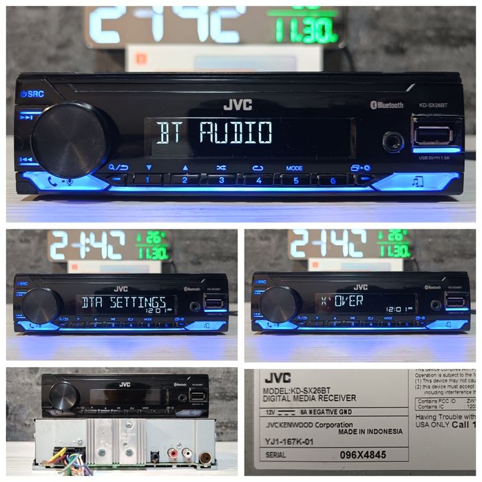 JVC kd-xbt(Bluetooth audio)