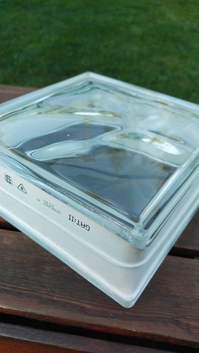 Luksfery / pustaki szklane / 10 sztuk / NOWE