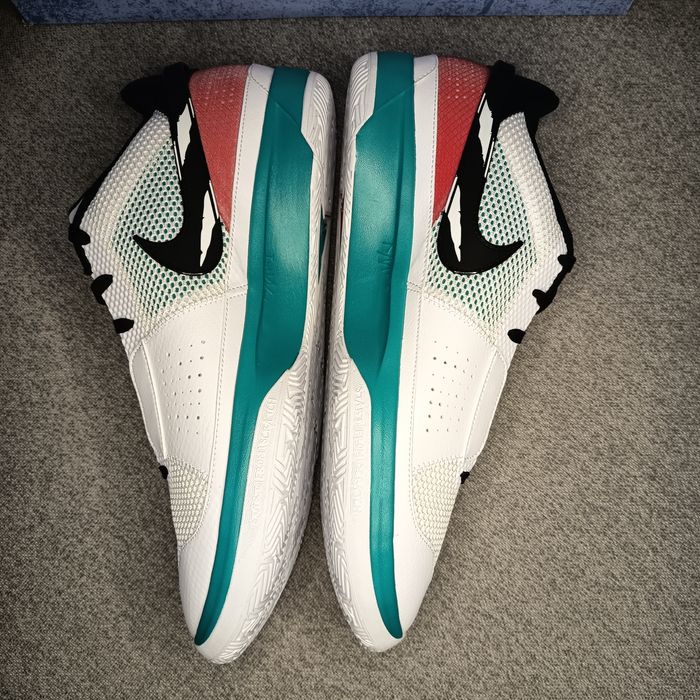 Р. 50. Баскетбольні кросівки Nike Ja Morant 1 Reverse Scratch White FV