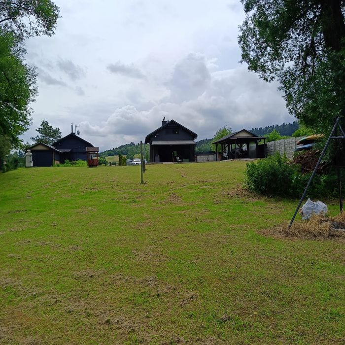 Całoroczny domek nad Sanem z banią