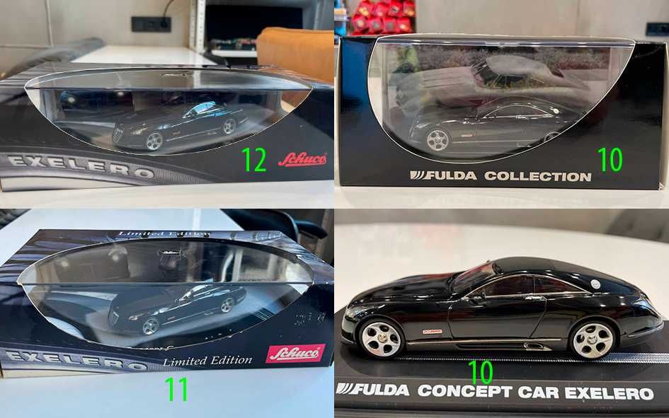 Mercedes 43 Maybach GLS pullman 460 W08 G4 DS8 ML Autoart Ixo Cararama