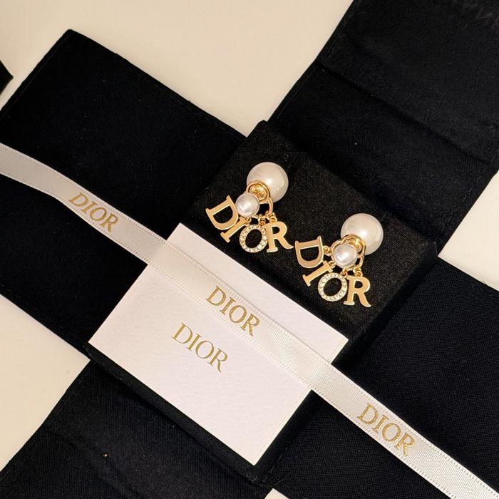 Promocja! Kolczyki Dior złote