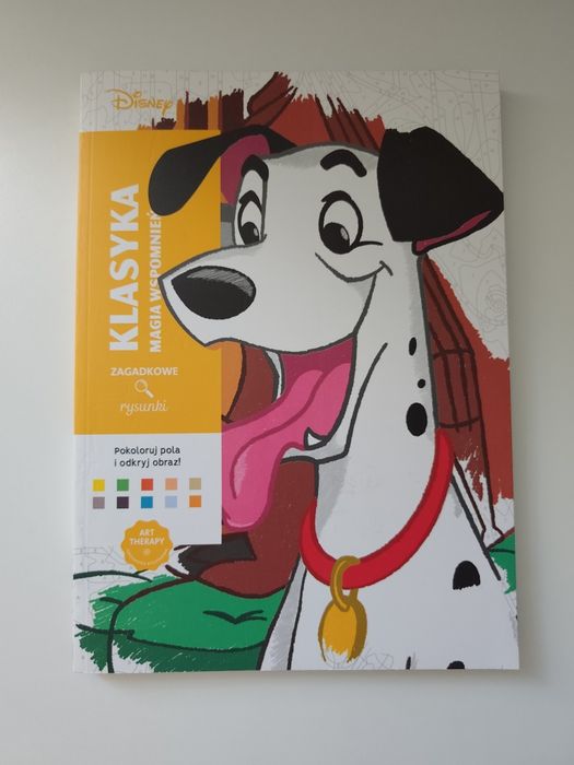 Kolorowanka antystresowa Disney art therapy - Klasyka magia wspomnień