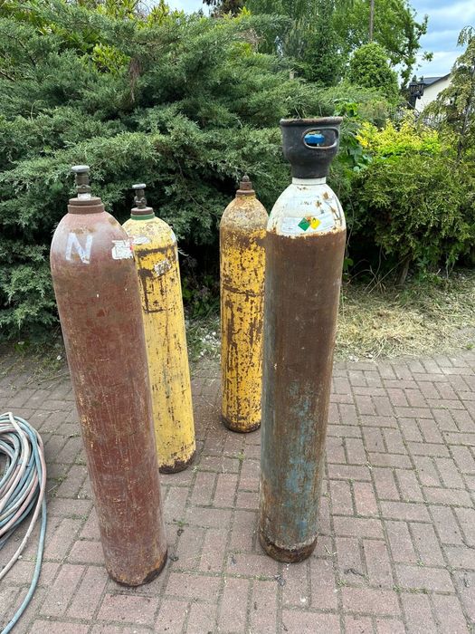 Butle tlenowe i acetylenowe + węże